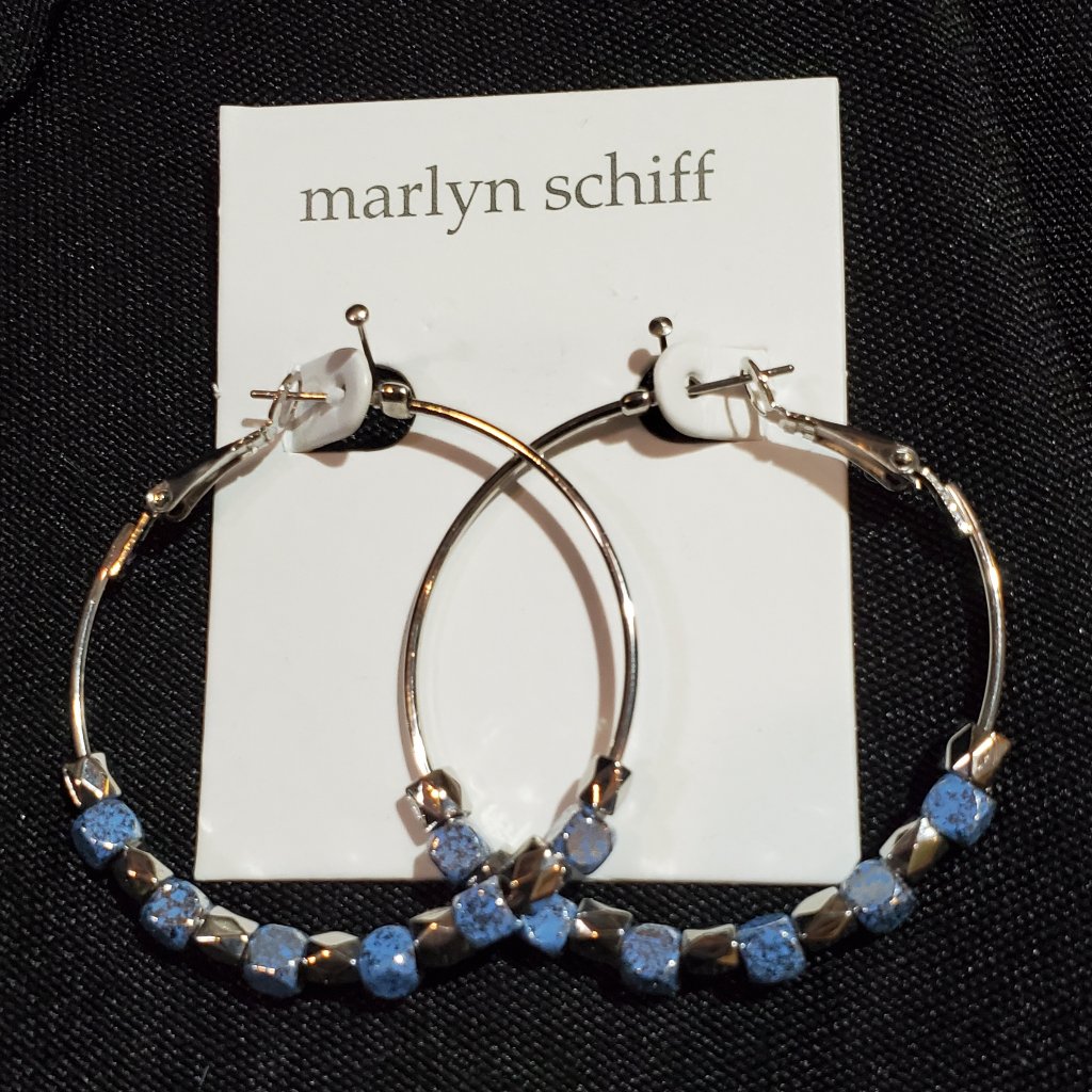 Marlyn Schiff Hoop Earrings 7$